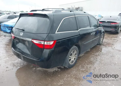 2013 Honda Odyssey Ex-L из США, поврежденный, VIN 5FNRL5H60DB023645
